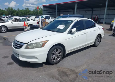 2011 Honda Accord 2.4 Se из США, поврежденный, VIN 1HGCP2F62BA049487